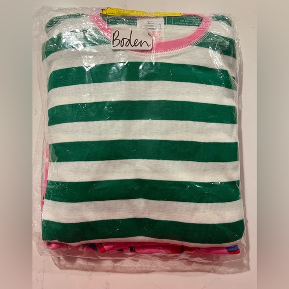 NWT Mini Boden Twin Pack Snug Pajamas size 11Y - Picture 3 of 3